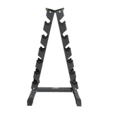 Steel Vertical Dumbbell Rack Weight Stand - Top-Down View