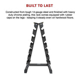 Steel Vertical Dumbbell Rack Weight Stand - Extra Image