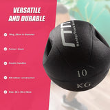 10kg Double-Handled Rubber Medicine Core Ball - Extra Image