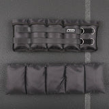 10kg Adjustable Ankle/Wrist Weight Straps - 45-Degree Angle