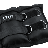 10kg Adjustable Ankle/Wrist Weight Straps - Top-Down View