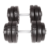 30KG Adjustable Dumbbell Set  Home Gym Weights for Strength & Fitness Training