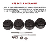30KG Adjustable Dumbbell Set - Extra Image