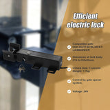 Electric Lock for Swing Gate - Low Angle