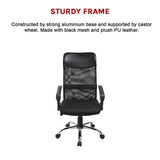 Ergonomic Mesh PU Leather Office Chair - Extra Image
