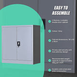 Two-Door Shelf Office Gym Filing Storage Locker Cabinet Safe - Extra Image