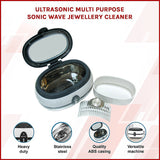 Ultrasonic Multi Purpose Sonic Wave Jewellery Cleaner - Side View