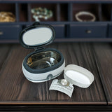 Ultrasonic Multi Purpose Sonic Wave Jewellery Cleaner - Close-Up Angle