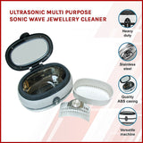 Ultrasonic Multi Purpose Sonic Wave Jewellery Cleaner - Side View