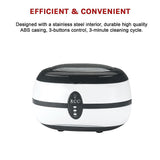 Ultrasonic Multi Purpose Sonic Wave Jewellery Cleaner - Rear View