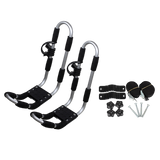 Roof Mount Car J-Bar Kayak Canoe Rack - Rear View