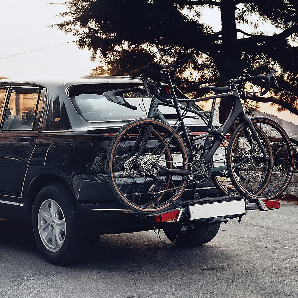 3 Bicycle Rack Hitch Mount Bike Carrier for Car and SUV Tow Bar