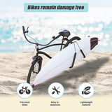 Bicycle Surfboard Rack Carrier - 45-Degree Angle