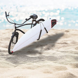 Bicycle Surfboard Rack Carrier - Close-Up Angle