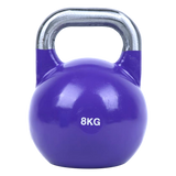 8KG, 12KG, 16KG Pro-Grade Steel KettleBell Set - Top-Down View