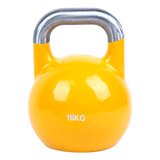 8KG, 12KG, 16KG Pro-Grade Steel KettleBell Set - 45-Degree Angle