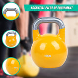 16KG Pro-Grade Steel KettleBell - Rear View