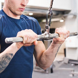 Revolving Straight Bar Cable Attachment - Front View