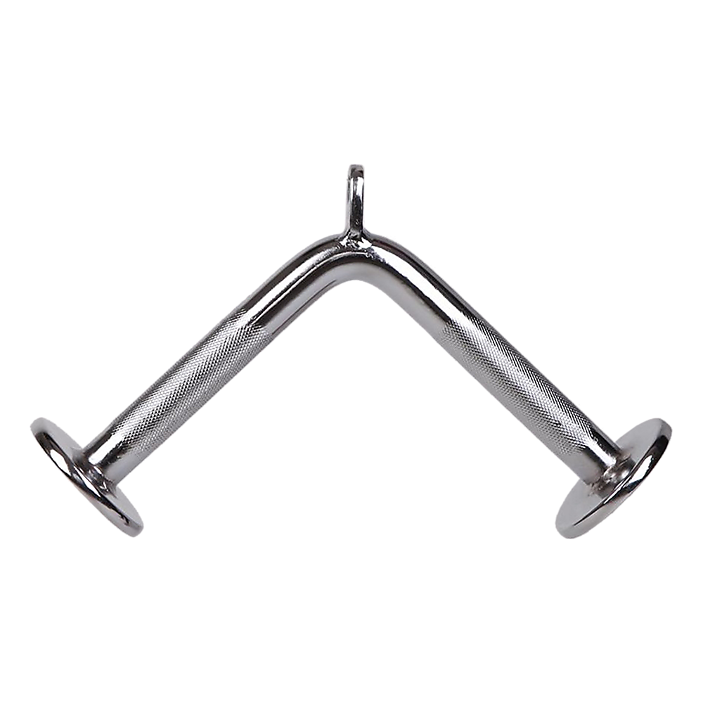 Triceps Press Push Down Bar  Gym Cable Attachment for Arm & Strength Training