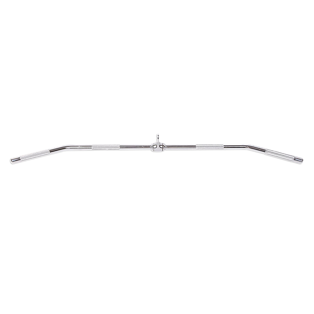 48" Lat Pulldown Bar Cable Attachment  Gym Handle for Back & Strength Training