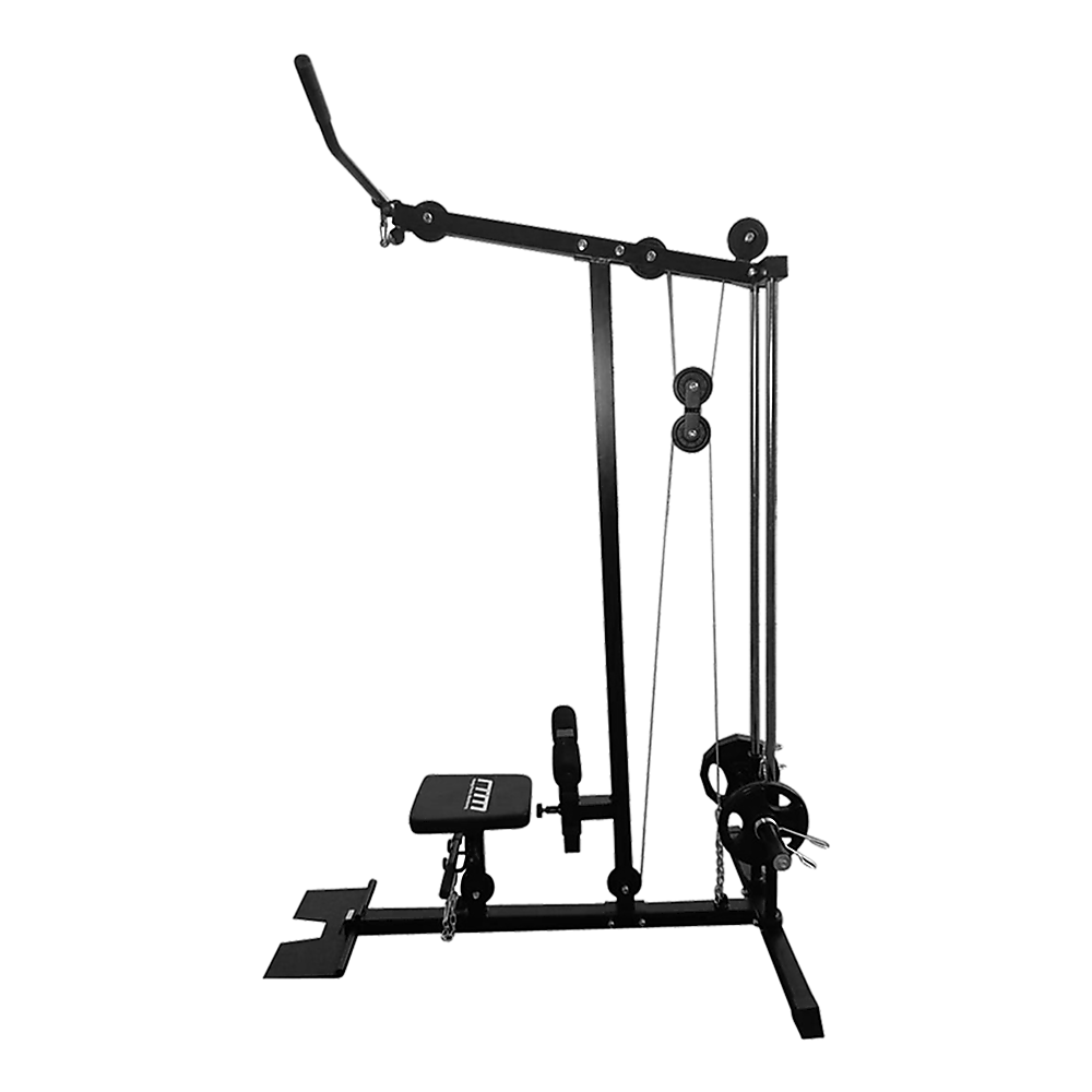 Lat Pulldown Low Row Fitness Machine  Home Gym Strength Trainer