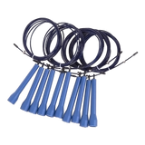 5x Cross-Fit Speed Skipping Rope Wire - Top-Down View