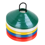 Marker Training Cones Set for Soccer, Fitness, Personal Training - Top-Down View