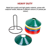Marker Training Cones Set for Soccer, Fitness, Personal Training - Extra Image