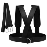 Heavy Duty Gym Sled with Harness - 45-Degree Angle