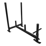 Heavy Duty Gym Sled with Harness - Rear View