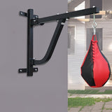 Boxing Punching Bag Wall Pivot Rack - Rear View