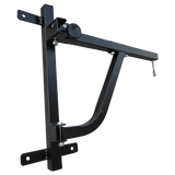Boxing Punching Bag Wall Pivot Rack - Top-Down View