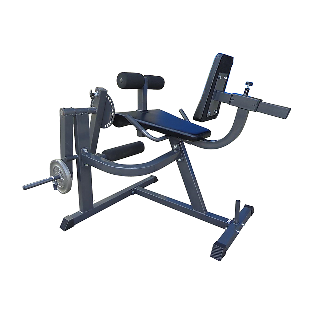 Leg Extension Curl Machine  Adjustable Home Gym Quad & Hamstring Workout Bench