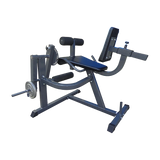 Leg Extension Curl Machine  Adjustable Home Gym Quad & Hamstring Workout Bench