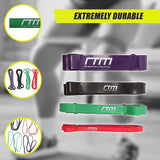 Super Resistance Loop Band Workout Set - Low Angle