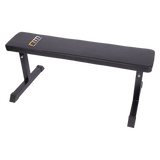 Weights Flat Bench Press Home Gym - Top-Down View