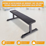 Weights Flat Bench Press Home Gym - Low Angle