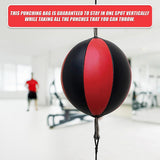 Floor to Ceiling Ball Boxing Punching Bag - Close-Up Angle