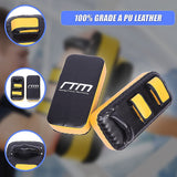 Thai Pads Kickboxing Punching Boxing Shield - Low Angle