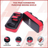 Thai Pads Kickboxing Punching Boxing Shield - Side View
