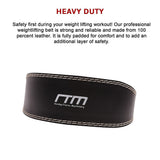 Weight Lifting Belt Pro Training Large - Close-Up Angle