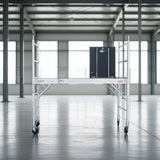 Professional Aluminium Safety Scaffolding Scaffold With Hatch - Low Angle