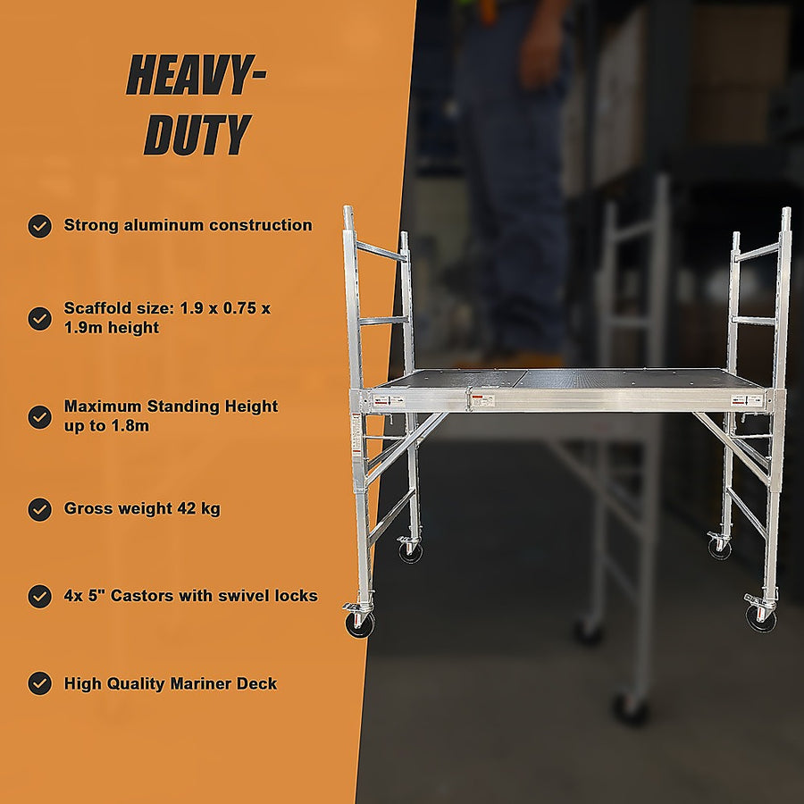 Professional Aluminium Safety Scaffolding Scaffold With Hatch