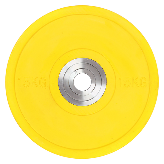15KG PRO Olympic Rubber Bumper Weight Plate