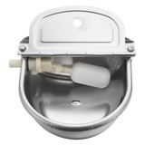 Automatic Water Trough Stainless Steel 304 Bowl - Rear View