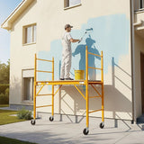Mobile Safety High Scaffold / Ladder Tool -450KG - 45-Degree Angle
