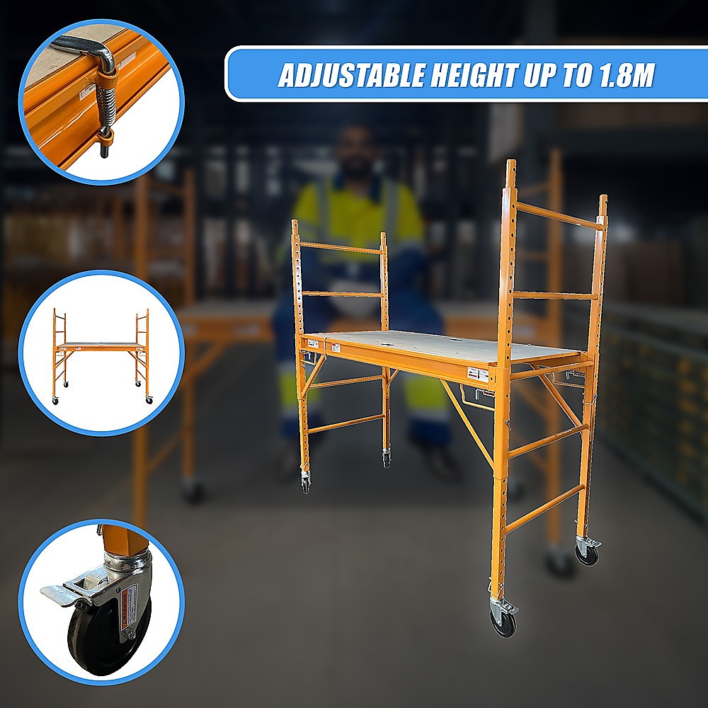 Mobile Safety High Scaffold / Ladder Tool -450KG
