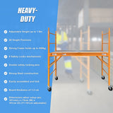 Mobile Safety High Scaffold / Ladder Tool -450KG - 45-Degree Angle
