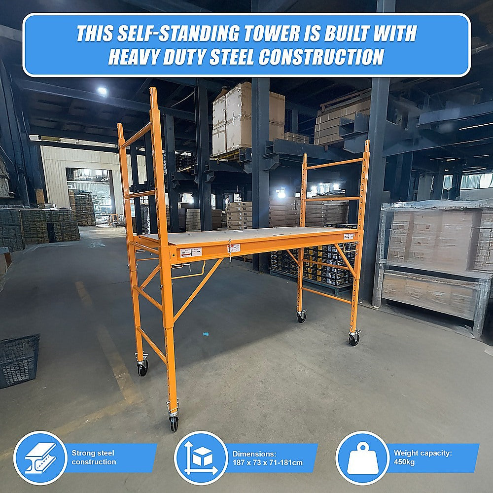 Mobile Safety High Scaffold / Ladder Tool -450KG