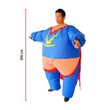 Super Hero Fancy Dress Inflatable Suit - Fan Operated Costume - Extra Image